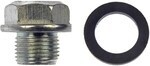90039 - : Oil Drain Plug Standard M16.4-1.33, Head Size 21Mm for Dorman Image