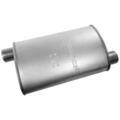 21690 - : Quiet-Flow SS Direct Fit Exhaust Muffler 2.25" Inlet (OD) 2.25" Outlet (ID) - Front for Walker Exhaust Image