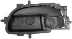 96850 - : Interior Door Handle Left Hand Textured Black - Front Left, Rear Left for Dorman Image