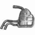 53928 - : Quiet-Flow Direct Fit Exhaust Muffler Assembly for Walker Exhaust Image