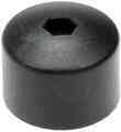 611644 - : Black Wheel Nut Cover, Push Type for Dorman Image