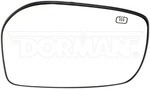 56463 - : Plastic Backed Door Mirror Glass - Left for Dorman Image