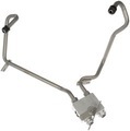 624165 - : Transmission Oil Cooler Pressure And Return Line With Bypass Valve - Inlet and Outlet, Lower for Dorman Image