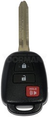 99682 - : Keyless Entry Remote with DIY Programming- 3 Button Blade Stamp H for Dorman Image