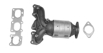 641311 - : Federal / EPA Catalytic Converter - Direct Fit w/ Integrated Manifold for AP Exhaust Image