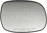56455 - : Passenger Non-Heated Door Mirror Glass for Dorman Image