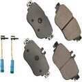EUR2163 - : Akebono EURO Ultra Premium Ceramic Disc Brake Pad Kit for AKEBONO Image