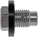 90098 - : Oil Drain Plug Pilot Point Molded Gasket M14-1.50, Head Size 17Mm for Dorman Image