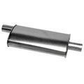 17808 - : SoundFX Universal Universal Exhaust Muffler 2.25" Inlet (ID) 2.25" Outlet (ID) for Walker Exhaust Image