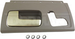 80472 - : Interior Door Handle Front Left Kit Chrome Lever Gray Housing for Dorman Image