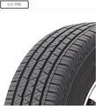 42751CTL020 - Chassis: TIRE (245/50R20) (102H) (CONTINENTAL X CONTACT LX SPT) for Acura Image