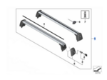 82712469101 - Hauling: Roof Rack 829010 for BMW: 430i, M240i, M3, M4, M5, M8, X2, X3, X4, X7, Z4 Image
