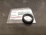 8533660300 - Body: Washer Pump Grommet for Scion: iQ, tC, xB, xD | Toyota: 4Runner, Avalon, Camry, Corolla, FJ Cruiser, Highlander, Land Cruiser, Matrix, Mirai, Prius, Prius C, Prius Plug-In, Prius V, RAV4, Sequoia, Sienna, Tacoma, Tundra, Venza, Yaris Image