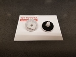 768790C030 - Body: Spoiler Clip for Toyota Image