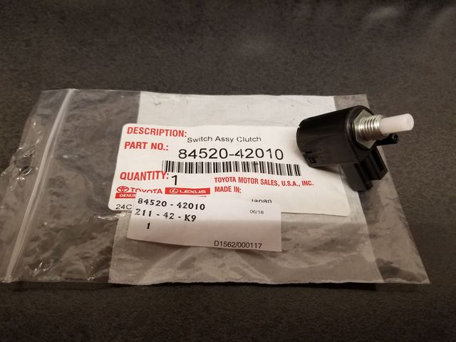 2001-2025 Toyota Clutch Switch 84520-42010 | Toyota Parts Express