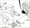 LF9V14789 - Engine: Oil Cooler for Mazda Image