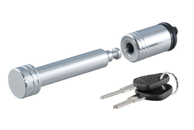 VML3Z19A326A - : Hitch Pin Lock - 2" Receiver for Ford: Bronco, Bronco Sport, E-350 Super Duty, E-450 Super Duty, Escape, Expedition, Explorer, F-150, F-250 Super Duty, F-350 Super Duty, F-450 Super Duty, F-550 Super Duty, Maverick, Ranger | Lincoln: Navigator Image