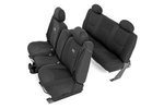91019 - : Seat Covers | FR 40/40/20 &amp; Rear | Fits Chevy/Fits GMC 1500 (99-06 &amp; Classic) for Rough Country Image