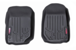 M6142 - : Floor Mats | Front | | Fits Jeep Wrangler JK/Wrangler Unlimited 4WD (2014-2018) for Rough Country Image
