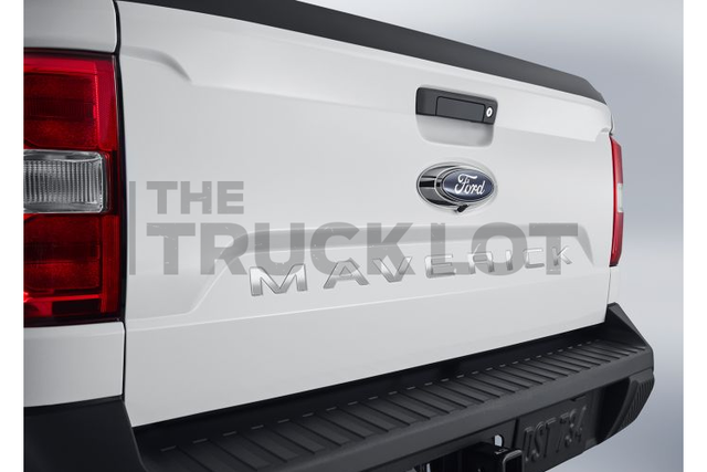VNZ6Z9942528B - : Tailgate Lettering - Polished Stainless Steel for Ford: Maverick Image