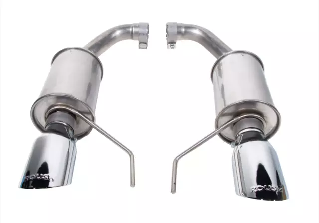 422333 - : Roush 2024-2026 Mustang GT &amp; EcoBoost Dual Tip Axle Back Exhaust for ROUSH Performance Image
