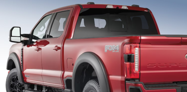 VPC3Z16268C - Exterior: Fender Flare Kit Extend-A-Fender, Black for Ford: E-350 Super Duty, E-450 Super Duty, F-250 Super Duty, F-350 Super Duty, F-450 Super Duty, F-550 Super Duty Image