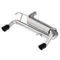 M5230BR3SB - : Bronco 2.3L Sport Tuned Muffler - Black for Ford Performance Image