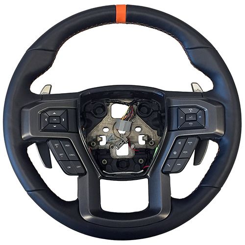 M3600F15ROR - : 2015-18 F-150 Raptor Steering Wheel Kit - Orange for Ford Performance Image