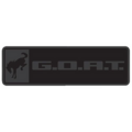M1447GOATBLK - : Bronco/Bronco Sport G.O.A.T. Badge - Black/Black for Ford Performance Image