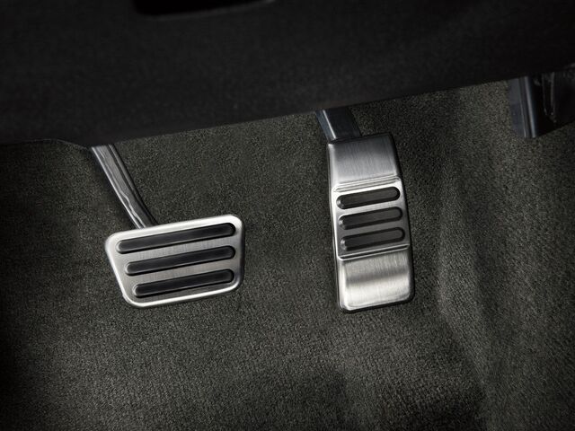 BR3Z9G757C - : Brushed Aluminum Sport Pedals, For Automatic Transmission for Ford: Mustang Image