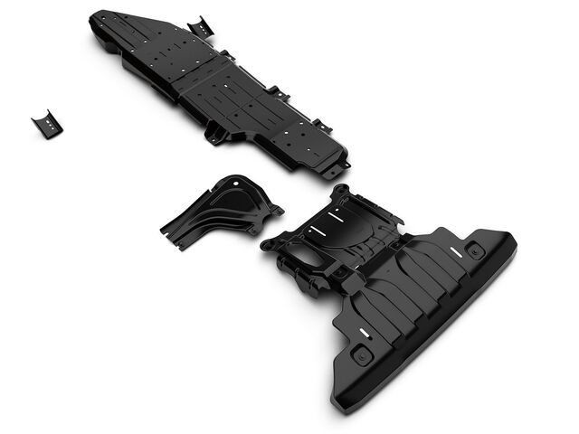 MB3Z5D032E - : Steel Full Body Bash Plate - For Vehicles With Modular Front Bumper, For 4-Door for Ford: Bronco Image