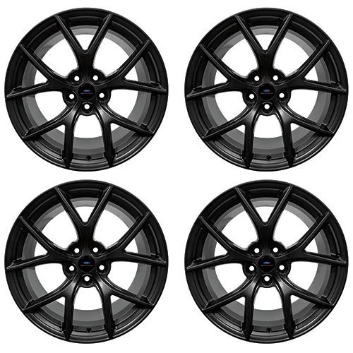 M1007KDC19XMB - : 2015-23 Mustang hp Wheel Kit19X10.5,11 - Matte Black for Ford Performance Image
