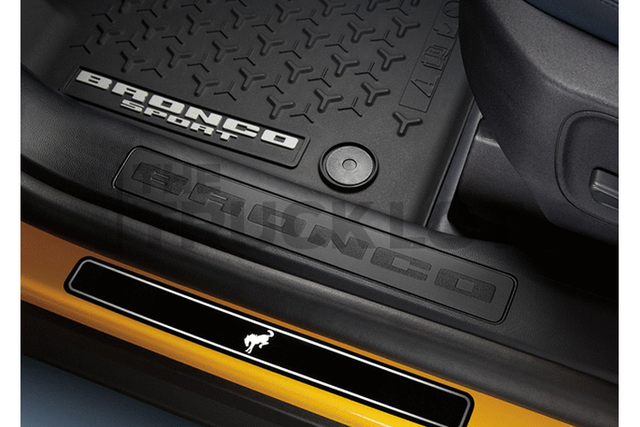 VM1PZ99132A08B - : Door Sill Plates, set of 4 - Black Platinum for Ford: Bronco Sport Image