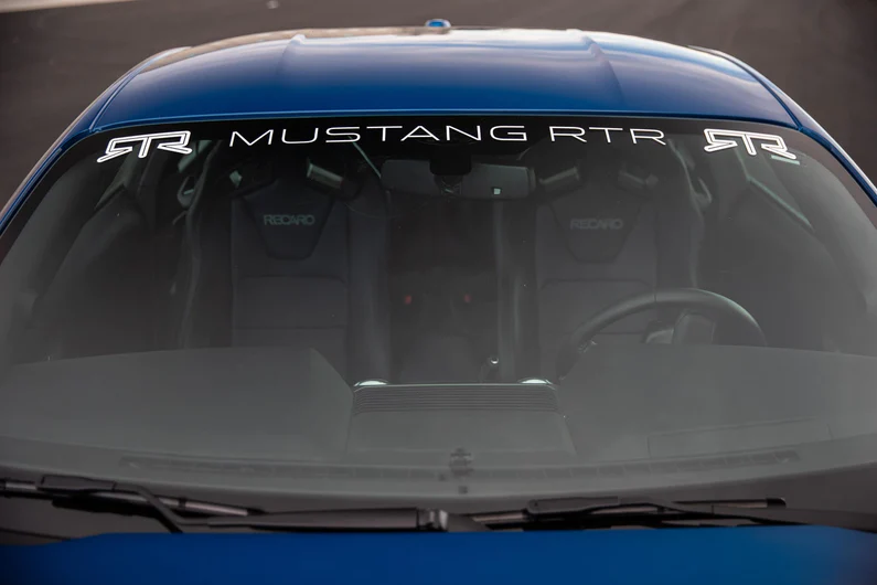 406934 - : 2005-2023 Mustang RTR Windshield Banner for RTR Image