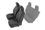 91004F - : Seat Covers | Front | Fits Jeep Wrangler Unlimited 4WD (2013-2018) for Rough Country Image