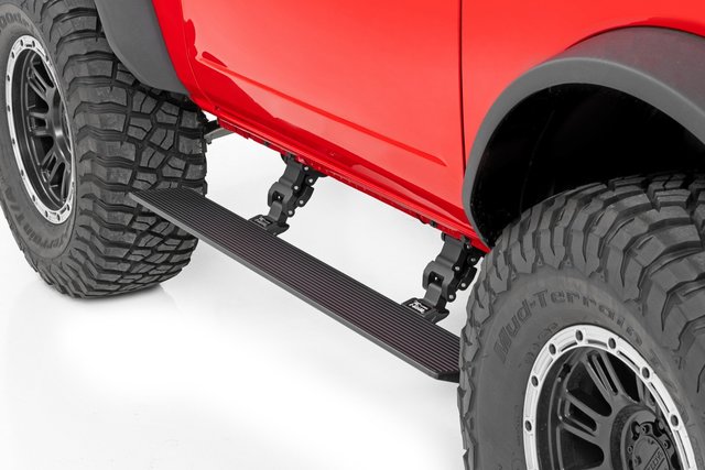 PSR51230 - : Power Running Boards | Dual Electric Motor | 2 Door | Ford Bronco (2 Door) (21-25) for Rough Country Image