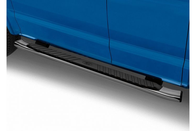 F150STEPBARSCHROMEDALU5 - : F150 5 Inch Running Boards, Chromed Aluminum for Ford Image