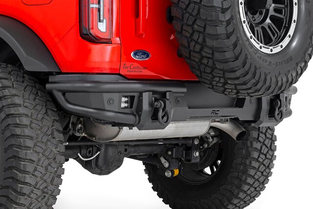 51210 - : Rear Bumper | Tubular | Ford Bronco 4WD (2021-2025) for Rough Country Image