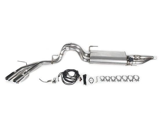 422104 - : Roush 2015-2020 F-150 Active Cat-Back Exhaust Kit for ROUSH Performance Image
