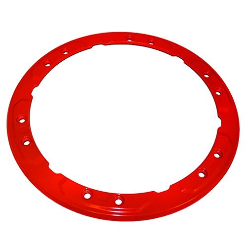 M1021BLR - : FP Bead Lock Wheel Trim Ring - Red for Ford Performance Image