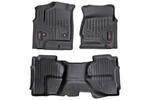 M21412 - : Floor Mats | FR &amp; RR | Ext Cab | Fits Chevy/Fits GMC 1500/2500HD/3500HD 2WD/4WD for Rough Country Image