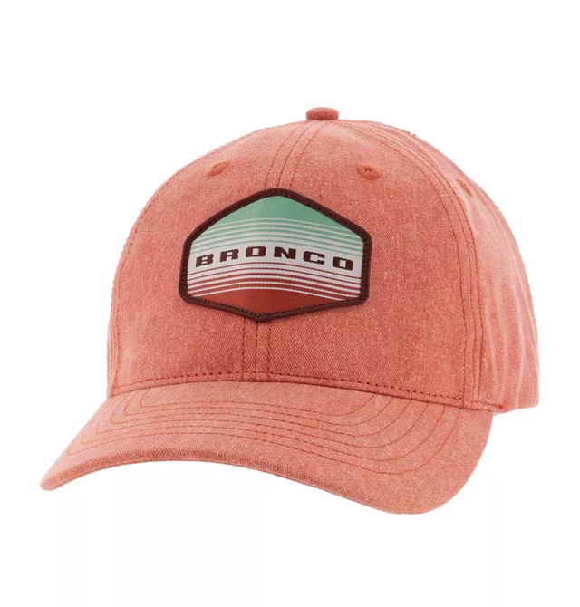 FD203608 - : Bronco Open Road Stripe Washed Twill Hat for Ford Merchandise Image