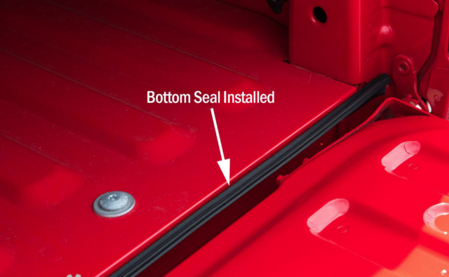 VFL3Z99404A06A - : Bed Tailgate Dust Seal for Ford: E-350 Super Duty, E-450 Super Duty, F-150, F-250 Super Duty, F-350 Super Duty, F-450 Super Duty, F-550 Super Duty Image