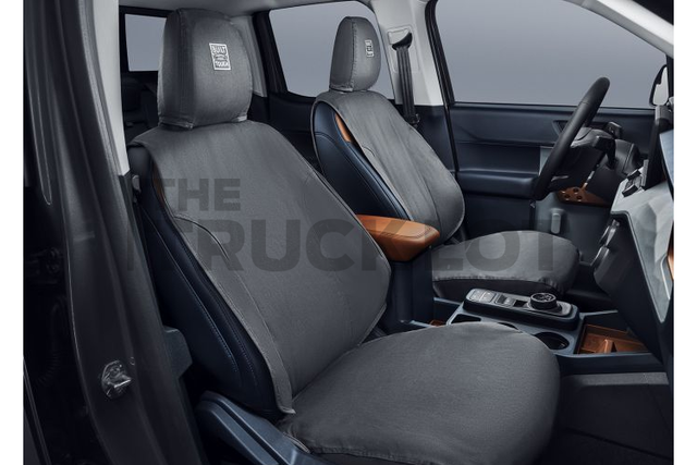 VNZ6Z15600D20B - : Front Seat Covers - Twill Charcoal for Ford: Maverick Image