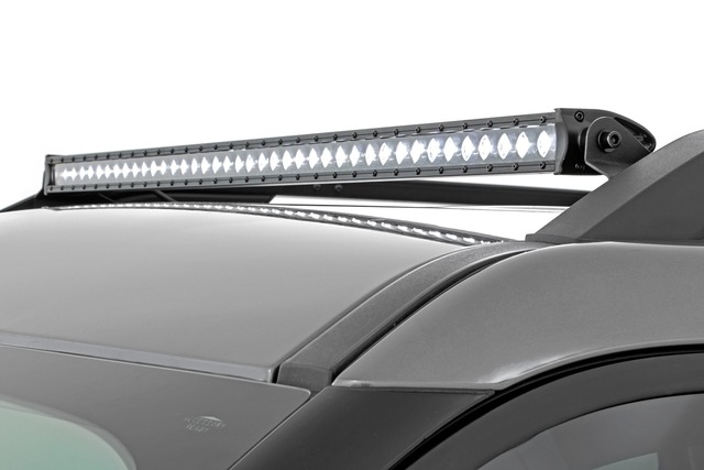 71039 - : LED Light Kit | Roof Rack Mount | 40" Black Single Row | Ford Bronco Sport (21-25) for Rough Country Image