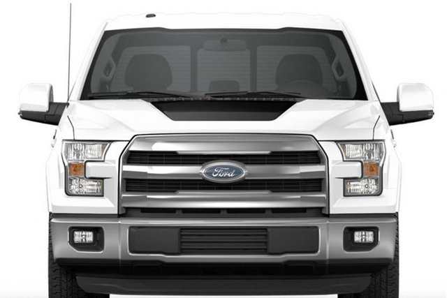 VML3Z6320000D - : F150 Hood Cowl Stripe Kit - Matte Black for Ford: F-150 Image