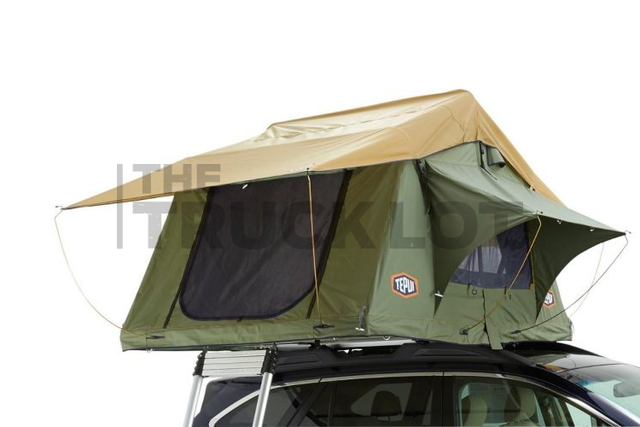 VLL3Z99000C38A - : Racks And Carriers By Tepui - Rack Mounted Tent, Green And Khaki for Ford: F-150 Image
