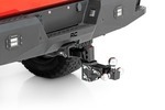 99100 - : Adjustable Trailer Hitch | 6 Inch Drop | Multi-Ball Mount | Fits 2 Inch Receiver for Rough Country Image