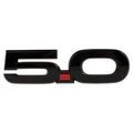 M1447M50AB - : 2015-24 Mustang 5.0L Fender Emblem Black for Ford Performance Image
