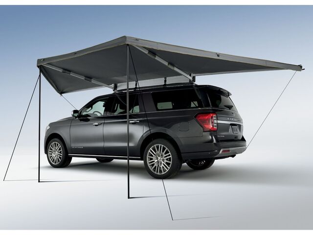 VN1PZ99000C38A - : Awning, Driver's Side - 180 DEGREE By Overland for Ford: Bronco, Bronco Sport, Expedition, Explorer, Transit-150, Transit-250, Transit-350, Transit-350 HD | Lincoln: Navigator Image